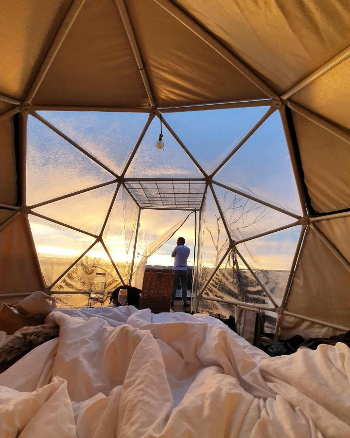 فندق Glamping La Montana Sagrada ميديلين المظهر الخارجي الصورة