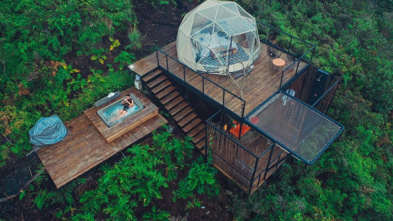 فندق Glamping La Montana Sagrada ميديلين المظهر الخارجي الصورة